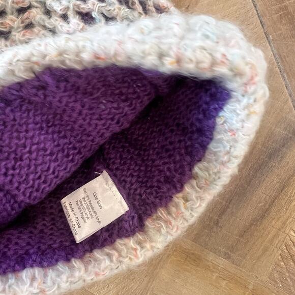 Marmot‎ Girls Pom Pom Frosty Beanie Hat Boggin One Size NWT - Picture 4 of 4